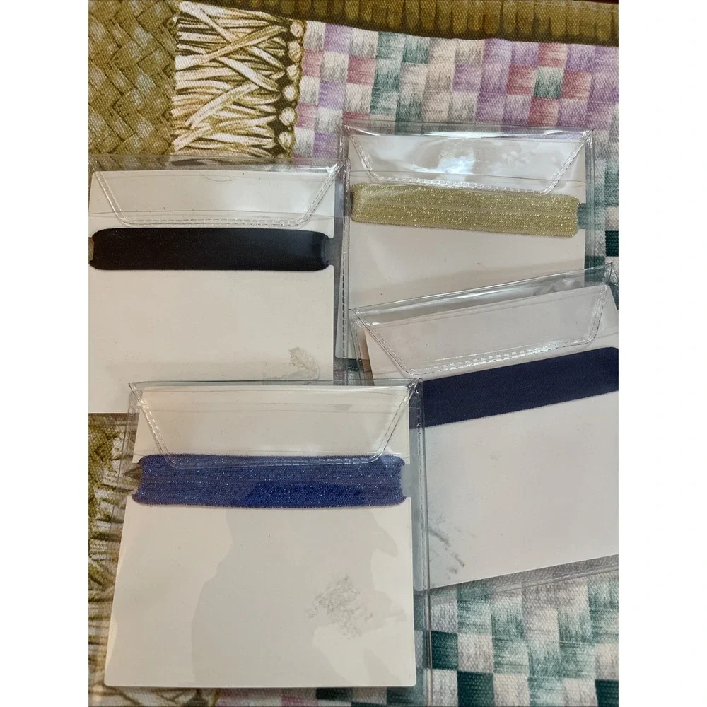 Lot of 4 Rustic Cuff Logo‎ Hair ties New In Original Packages Great Quality Gift
